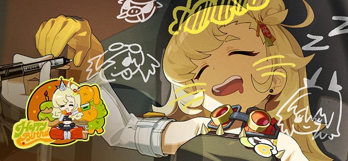 生日快乐派派丨寿比南山？「只要画在大钢牙的挡风玻璃上，派派她一睁眼就能看到！」「生日当天醒来就被家人们的温暖包围，她一定会感谢我们的~」「柏妮思…你确定我们留下的是温暖而不是作案证据吗？」——欢迎来到新艾利都！——source @ZZZ_Game #生日快乐 #派派生日快乐派派丨寿比南山？「只要画在大钢牙的挡风玻璃上，派派她一睁眼就能看到！」「生日当天醒来就被家人们的温暖包围，她一定会感谢我们的~」「柏妮思…你确定我们留下的是温暖而不是作案证据吗？」——欢迎来到新艾利都！——source @ZZZ_Game #生日快乐 #派派