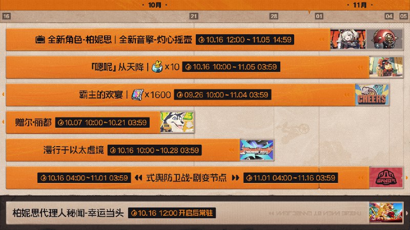 1.2下半家庭活动日历@ZZZ_Game #活动日历