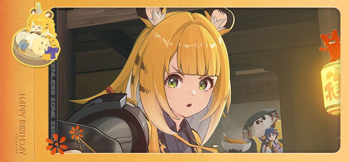 生日快乐橘福福丨对师姐好点「大师姐不愧是大师姐，就算是生日也丝毫不懈怠呢！」「这才哪到哪啊？师姐她今天的练功时长还没到位呢！」「好啦好啦，引壶师兄，快把准备好的大鸡腿拿出来吧，说好了从我的活动经费里出的