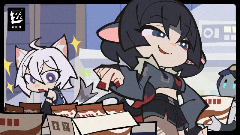 【丽都放大镜】简篇投稿人：赛斯留言：正当我口渴想要喝巧克力牛奶时，康拉德却说这是简为来治安局参观的小朋友们准备的...咳咳，喝牛奶有助于增强体质，这是科学！尤其适合劳累了一天的治安官！嗯...就是这样！绝对不是因为喜欢！source @ZZZ_Game #丽都放大镜