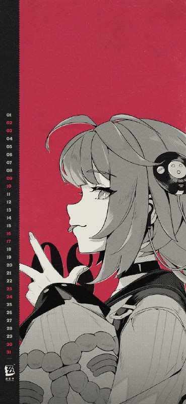 《绝区零》2025年8月月历壁纸「听说附近的山里有幽灵出没，今晚怪啖屋准备去探险~一起来嘛？」「嘿嘿，绳匠不会是害怕了吧？」 亲爱的绳匠，欢迎下载&使用8月月历壁纸~ ▼ 原图获取方式点击下方链接，输入密码后即可下载