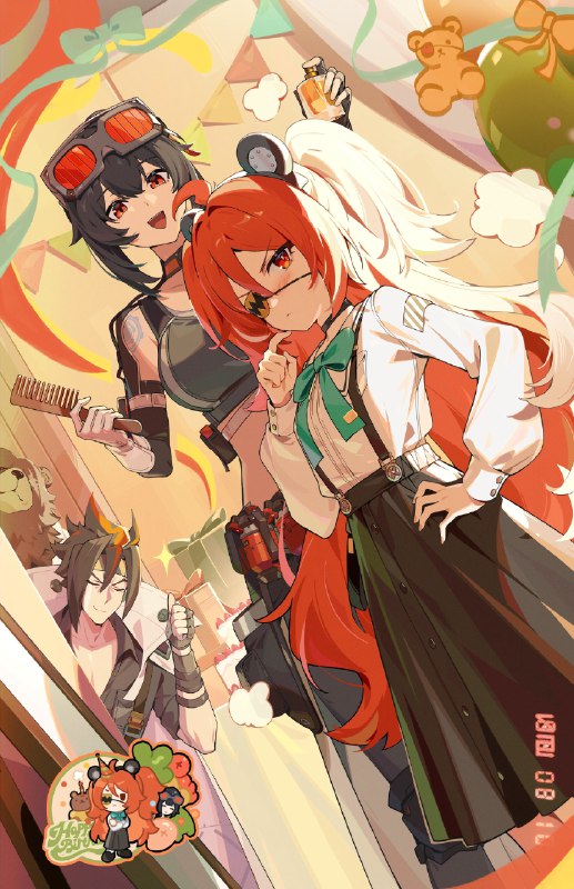 生日快乐珂蕾妲丨大人的样子「太好了~没想到能这么合身！」「老姐！你送的这身衣服，我穿上去也太像小孩了…」「谁说大人就永远得是『大人的样子』，扮演小孩是大人的特权噢~」「……」source @ZZZ_Game #生日贺图生日快乐珂蕾妲丨大人的样子「太好了~没想到能这么合身！」「老姐！你送的这身衣服，我穿上去也太像小孩了…」「谁说大人就永远得是『大人的样子』，扮演小孩是大人的特权噢~」「……」source @ZZZ_Game #生日贺图