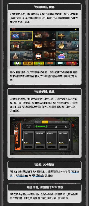 丽都修葺漫谈vol5:系统迭代篇绳匠们好！本期为大家带来的是2.1版本系统向的迭代内容介绍，一起来看看吧！以上为本期「丽都修葺漫谈Vol.5：系统迭代篇」的全部内容，欢迎绳匠们继续通过各类官方反馈渠道，向我们说出你的想法！source @ZZZ_Game丽都修葺漫谈vol5:系统迭代篇绳匠们好！本期为大家带来的是2.1版本系统向的迭代内容介绍，一起来看看吧！以上为本期「丽都修葺漫谈Vol.5：系统迭代篇」的全部内容，欢迎绳匠们继续通过各类官方反馈渠道，向我们说出你的想法！source @ZZZ_Game