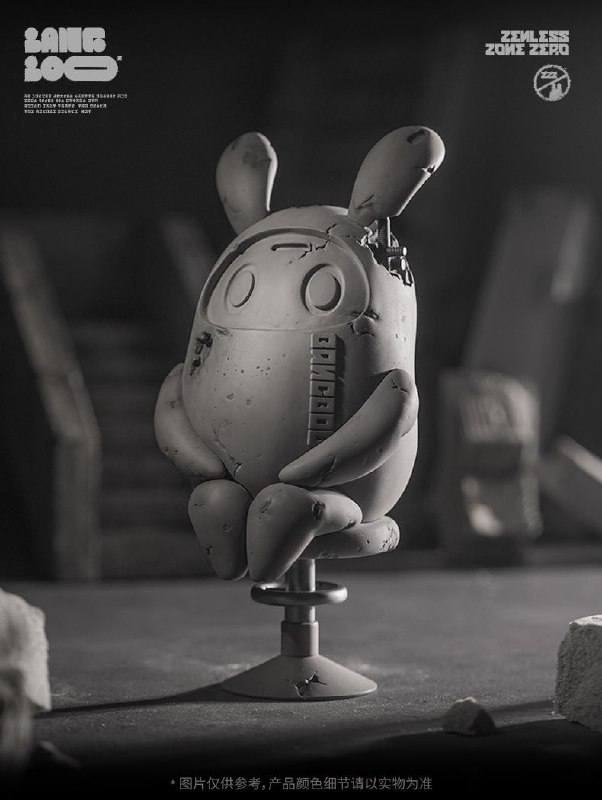 新品情报丨ART系列 邦布艺术藏品 等待风化Ver.「我们对世界的改变，最终悄然风化」 亲爱的绳匠，天猫「绝区零三Z官方旗舰店」、米游社「绝区零」商城将于4月11日21:00开启「ART系列 邦布艺术藏品 等待风化Ver.」的贩售