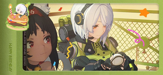 生日快乐安比丨零号 · 生日礼物「喵呜...那个...安比，有个东西...要给你