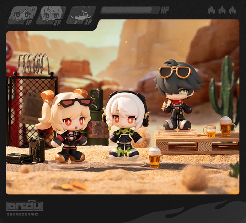 新品情报丨TinyAgents 小小代理人 Q版手办盲盒亲爱的绳匠，天猫「绝区零三Z官方旗舰店」、米游社「绝区零」商城、抖音「绝区零周边旗舰店」将于7月22日20:00开启「TinyAgents 小小代理人 Q版手办盲盒」的贩售