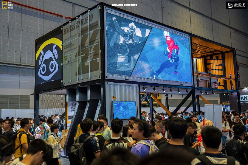 精彩瞬间 |《绝区零》BW2023现场图集比7月的太阳还要火爆的，是绳匠们的热情呢！！！在此感谢大家的捧场~~~—— 欢迎来到 可以摸到的 · 新艾利都！—— source @ZZZNewsletter #BW精彩瞬间 |《绝区零》BW2023现场图集比7月的太阳还要火爆的，是绳匠们的热情呢！！！在此感谢大家的捧场~~~—— 欢迎来到 可以摸到的 · 新艾利都！—— source @ZZZNewsletter #BW