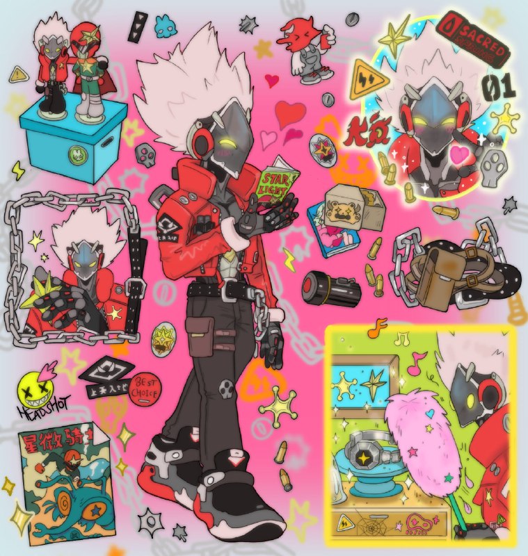 过塑手账丨本月的第82次演习「星徽骑士，变…」「啊！不行，不行…变身器需要好好保养，演习的时候还是不拿出来用了