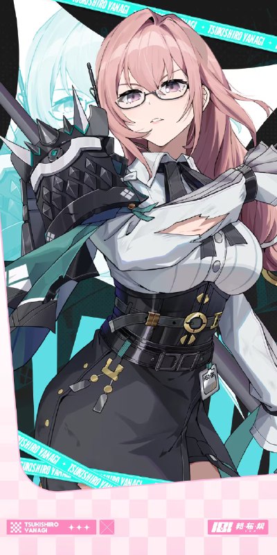 「月城柳的日常四格」在你看不到的地方，可是有着很不一样的我哦