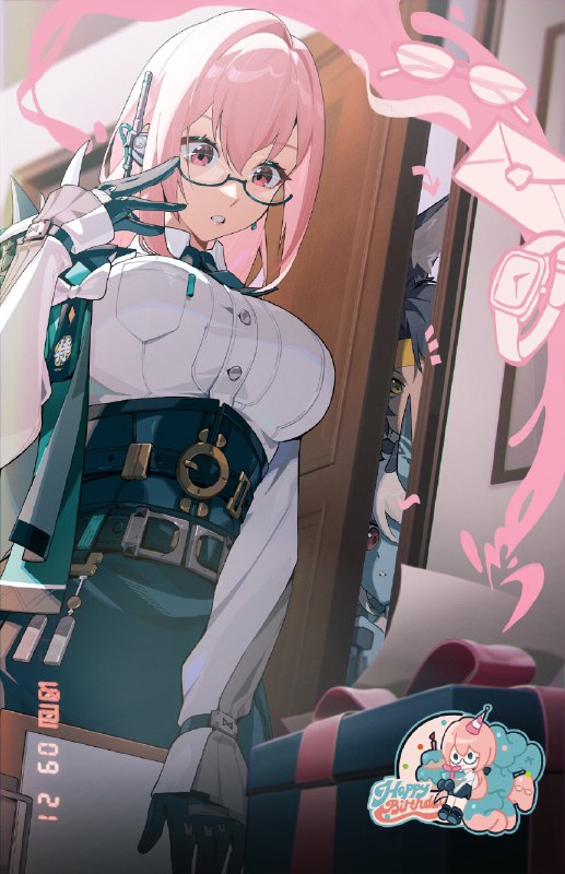 生日快乐柳丨步履不停「大家今天这是都怎么了，竟然都没来…」「哎，课长说她在进行闭关写报告的修行，苍角吃太多炒饭晕了碳