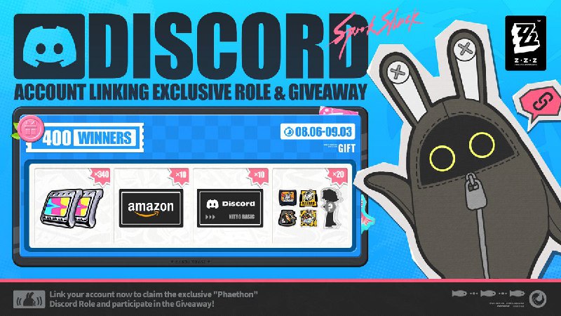 Discord Account Linking — Exclusive Role & Version 2.1 Limited-Time Giveaway Event [Linked-Accounts Exclusive Group]Fantasy Resort is now officially open! Link your account now to get the 