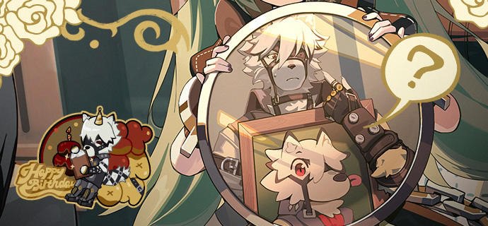 生日快乐莱卡恩丨《莱卡恩先生半身像》「莱卡恩先生，这是大家一起给您画的礼物，希…希望您能喜欢！」「非常感谢，画中人是我…对吧？」source @ZZZ_Game #生日快乐 #莱卡恩生日快乐莱卡恩丨《莱卡恩先生半身像》「莱卡恩先生，这是大家一起给您画的礼物，希…希望您能喜欢！」「非常感谢，画中人是我…对吧？」source @ZZZ_Game #生日快乐 #莱卡恩