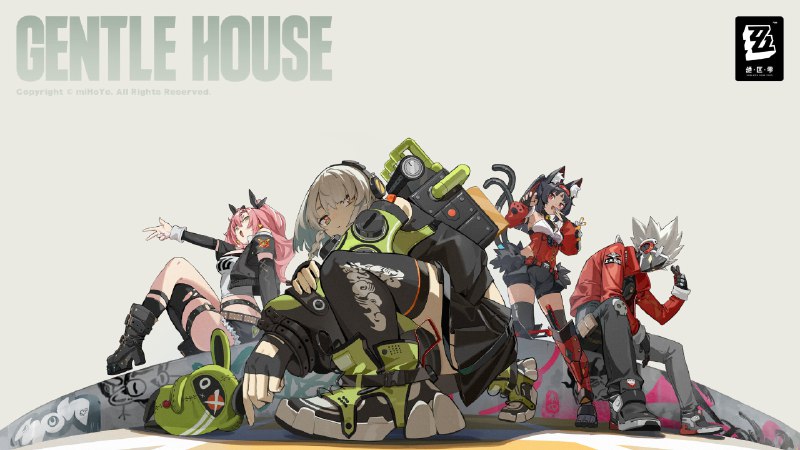 《绝区零》「降噪测试」阵营壁纸合集亲爱的绳匠，大数据显示更换系统桌面能有效缓解对新艾利都的惦念之情，为此特意准备了一组壁纸，希望您会喜欢~▼ 原图获取方式点击下方链接，输入密码后即可下载