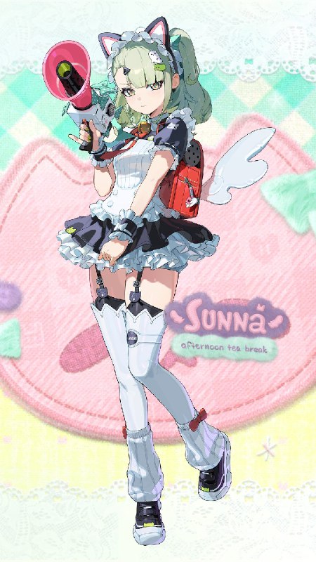 时装[千夏 • 午后茶歇]即将上线！• 在售时间：永久• 折扣时间：2.6版本更新后~2.7版本结束• 时装价格：折扣期间时装售价为1350菲林底片，限时折扣结束后恢复为1680菲林底片，上架期间限购1次