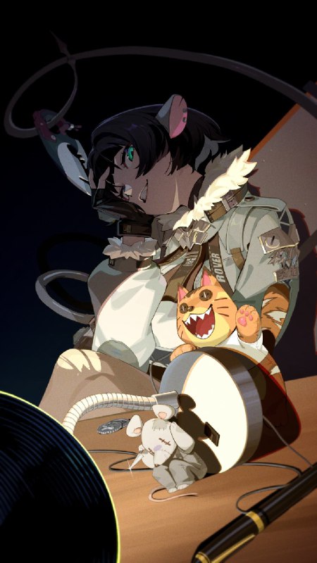 不可售影像丨简·杜「谁是猎人，谁是猎物？」    —— 欢迎来到新艾利都！——source @ZZZ_Game #不可售影像不可售影像丨简·杜「谁是猎人，谁是猎物？」    —— 欢迎来到新艾利都！——source @ZZZ_Game #不可售影像