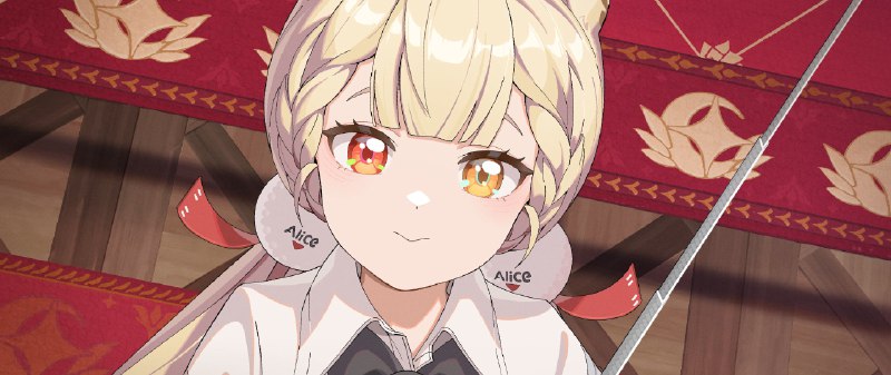 《绝区零》爱丽丝角色PV | 淑女的信条学生手册：圣星修养守则第一条：凡事皆秉持风雅的美学品味第二条：凡事皆保留高雅的应急对策第三条：凡事皆拥有优雅的交际姿态……「咳咳，我当然有做到，对吧~」 爱丽丝CV中：多多日：田中美海source @ZZZ_Game《绝区零》爱丽丝角色PV | 淑女的信条学生手册：圣星修养守则第一条：凡事皆秉持风雅的美学品味第二条：凡事皆保留高雅的应急对策第三条：凡事皆拥有优雅的交际姿态……「咳咳，我当然有做到，对吧~」 爱丽丝CV中：多多日：田中美海source @ZZZ_Game