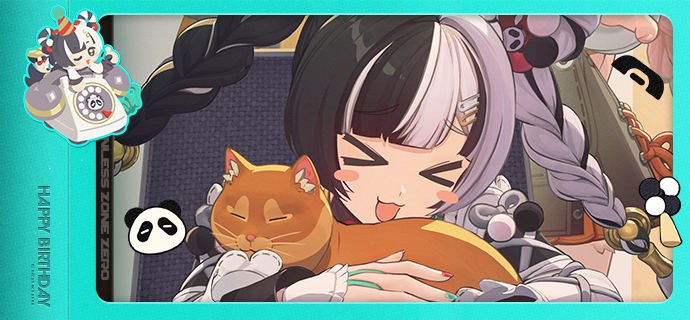 生日快乐琉音丨毛茸茸之日「这柔软的毛发！这温暖的触感！我现在是到了——毛茸茸天堂吗！」「生日快乐，琉音小姐