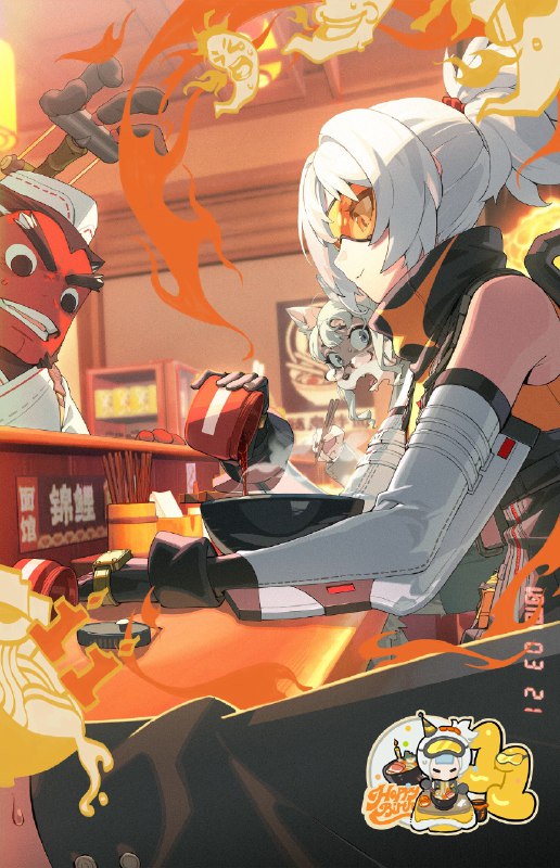 生日快乐「11号」丨七窍焚风「我能感觉到空气中极速上升的辣度，热得像是不停出膛的枪口