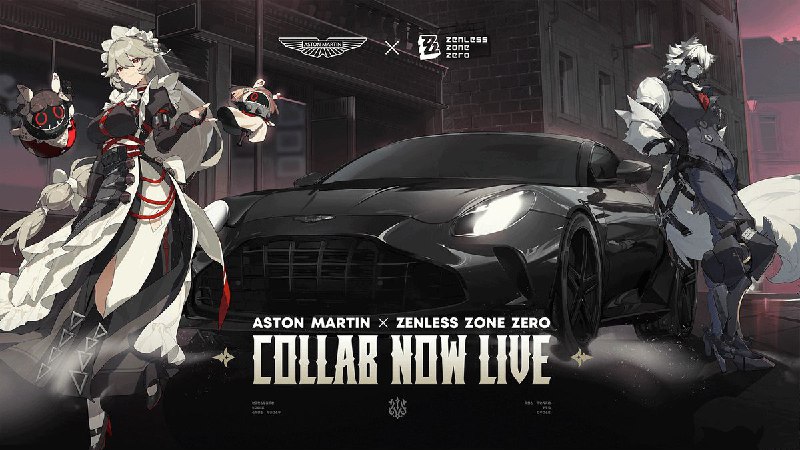 Aston Martin × Zenless Zone Zero collaboration officially begins!