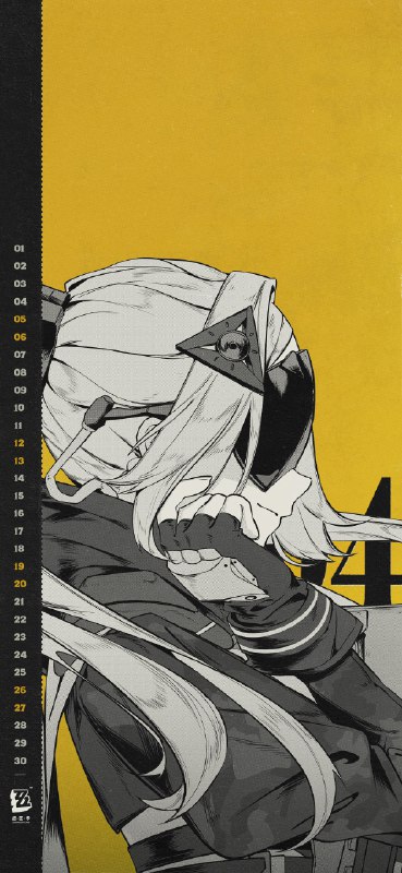 《绝区零》2025年4月月历壁纸「你的心跳有点快噢~」「因为我突然出现吓到了...？其实我已经在这里很久了~」 亲爱的绳匠，欢迎下载&使用4月月历壁纸~▼ 原图获取方式点击下方链接，输入密码后即可下载