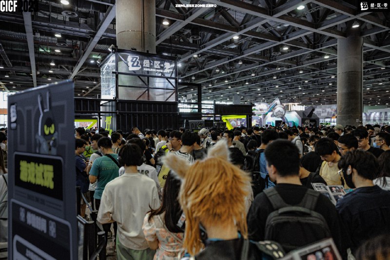 精彩瞬间 | 《绝区零》CICF漫展现场图集感谢市民朋友们的超热情捧场，属于我们的快乐回忆，又增加啦！—— 欢迎来到新艾利都！——source @ZZZNewsletter #CICF精彩瞬间 | 《绝区零》CICF漫展现场图集感谢市民朋友们的超热情捧场，属于我们的快乐回忆，又增加啦！—— 欢迎来到新艾利都！——source @ZZZNewsletter #CICF
