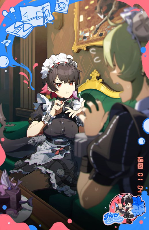 生日快乐艾莲丨独家美味「谢谢丽娜，蛋糕很好吃