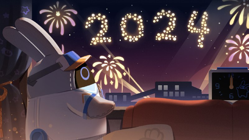 【有奖活动】 跨年夜，一起来看烟花吧~绳匠们好呀~ヾ(*´▽‘*)ﾉ时间过得可真快呀，新的一年马上就要开始咯！米仔听说今晚会有超绚丽的跨年烟花秀，所以早早地就等在窗边