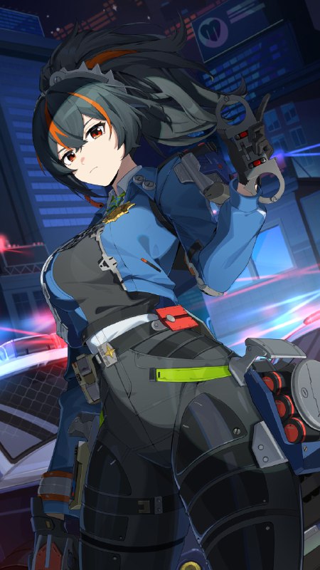 不可售影像丨朱鸢「立刻停止反抗，你被逮捕了