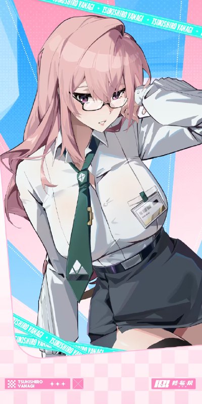 「月城柳的日常四格」在你看不到的地方，可是有着很不一样的我哦