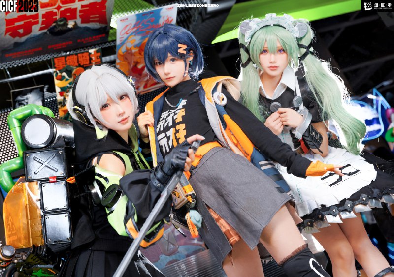 精彩瞬间 | 《绝区零》CICF漫展现场图集感谢市民朋友们的超热情捧场，属于我们的快乐回忆，又增加啦！—— 欢迎来到新艾利都！——source @ZZZNewsletter #CICF精彩瞬间 | 《绝区零》CICF漫展现场图集感谢市民朋友们的超热情捧场，属于我们的快乐回忆，又增加啦！—— 欢迎来到新艾利都！——source @ZZZNewsletter #CICF