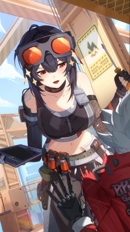 不可售影像丨格莉丝·霍华德「嗯…真是越看越觉得线条优美，而且还蕴含力量…」「诶？诶！」—— 欢迎来到新艾利都！——source @ZZZ_Game #不可售影像不可售影像丨格莉丝·霍华德「嗯…真是越看越觉得线条优美，而且还蕴含力量…」「诶？诶！」—— 欢迎来到新艾利都！——source @ZZZ_Game #不可售影像