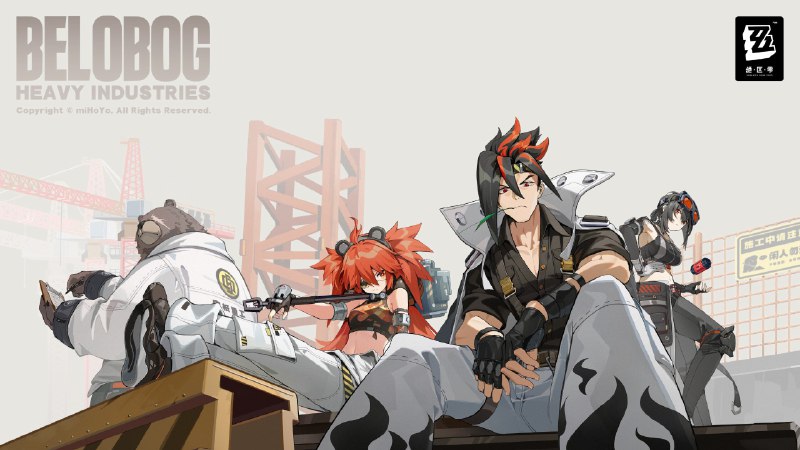 《绝区零》「降噪测试」阵营壁纸合集亲爱的绳匠，大数据显示更换系统桌面能有效缓解对新艾利都的惦念之情，为此特意准备了一组壁纸，希望您会喜欢~▼ 原图获取方式点击下方链接，输入密码后即可下载