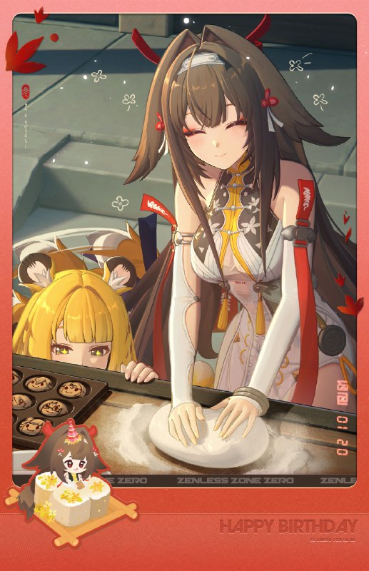 生日快乐小光丨火慢一分，香多一分「还不能吃噢，福福师姐