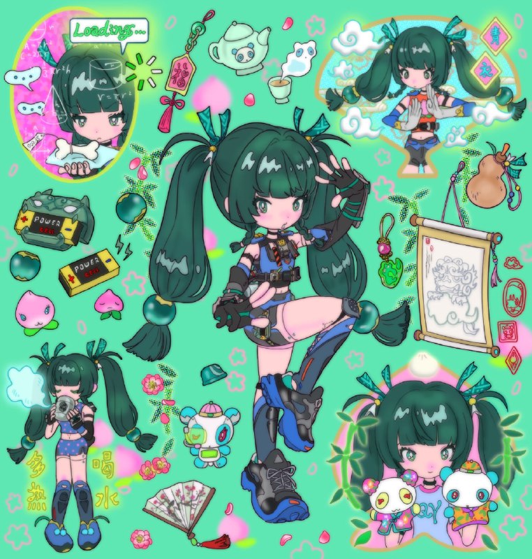 过塑手账丨鸾铃响处「春花秋月何时了，多喝热水心情好