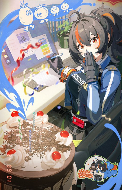 生日快乐朱鸢丨好的计划允许惊喜发生「今…今天是我的生日？！」「谢谢！等我忙完手上的…」「啊不，我现在就来！去会议室吧，叫上大家一起来吃蛋糕~」source @ZZZ_Game生日快乐朱鸢丨好的计划允许惊喜发生「今…今天是我的生日？！」「谢谢！等我忙完手上的…」「啊不，我现在就来！去会议室吧，叫上大家一起来吃蛋糕~」source @ZZZ_Game