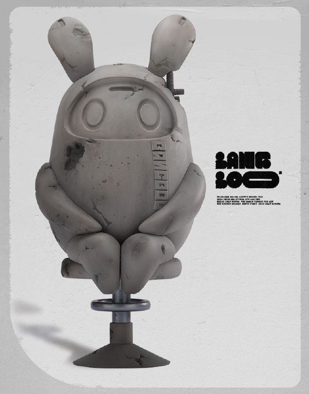 新品情报丨ART系列 邦布艺术藏品 等待风化Ver.「我们对世界的改变，最终悄然风化」 亲爱的绳匠，天猫「绝区零三Z官方旗舰店」、米游社「绝区零」商城将于4月11日21:00开启「ART系列 邦布艺术藏品 等待风化Ver.」的贩售