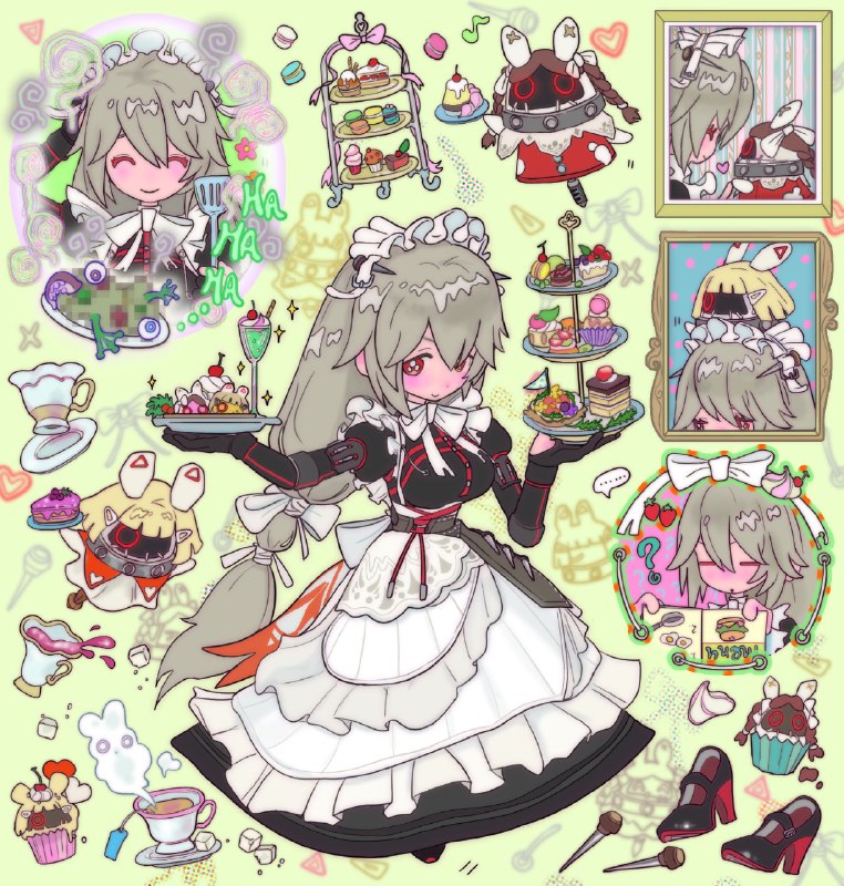 过塑手账丨腥级晚宴「大人，您只需要巴特勒准备的甜点是吗？」「好的，听从您的吩咐