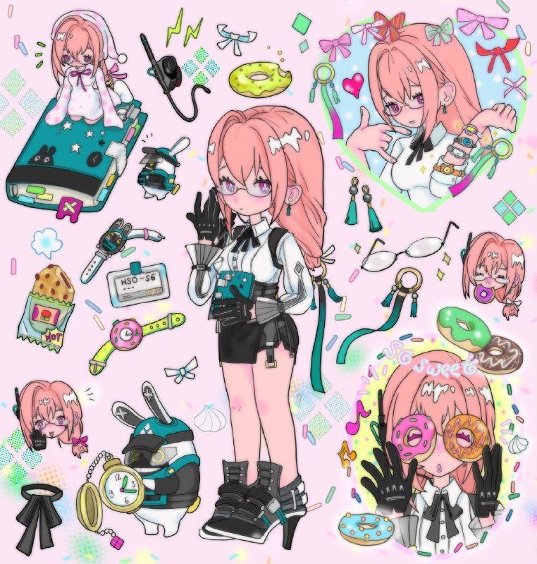 过塑手账丨时·自律者「如果现世是一个巨大的空洞，那么『时间』就像『萝卜』一样重要