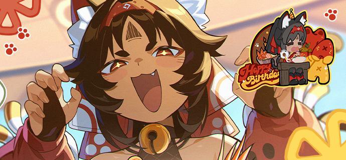 生日快乐猫又丨绰绰有鱼「猫又，敞开了吃，今天我请客！」「别担心，不怕赊账