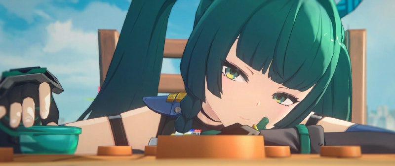 《绝区零》青衣角色展示 | 青童与白叟「枪打出头鸟，破鼓重锤敲」「欲上青天揽明月，花落，知多少？」……「再练练吧