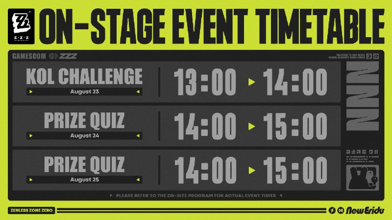 Zenless Zone Zero gamescom 2024 booth directionsDear Proxy, take this map! We'll see you at gamescom!Click on our official website for more info about our booth and prizes: