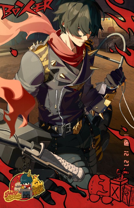 生日快乐莱特丨月下独酌「劣质礼帽、廉价彩带还有奶油都没涂匀的蛋糕…」「一想到那年的『生日派对』还是会忍不住笑