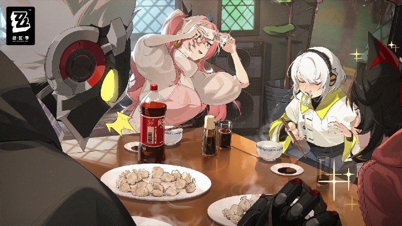 冬至 |  温暖与好运常伴「咳哼——！（吐）」「是丁尼！竟然是安比吃到了喵…」「这是好兆头对吧妮可老大？」「不错啊安比~好运丁尼可以给我做纪念吗？哦，记得擦掉口水