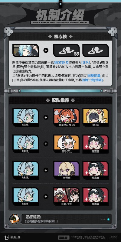 代理人机制介绍丨「席德」篇更新即将完成…资料库中已收录代理人「席德」的战斗相关信息，重点内容解析完毕，请查收