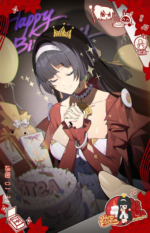 生日快乐嘉音丨年年都有今日「愿望说出来就不灵啦~」「但如果是你，应该可以猜中的吧