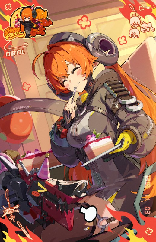 生日快乐奥菲丝&「鬼火」丨蜡烛燃起来！「奥菲丝队员，今天是你的生日