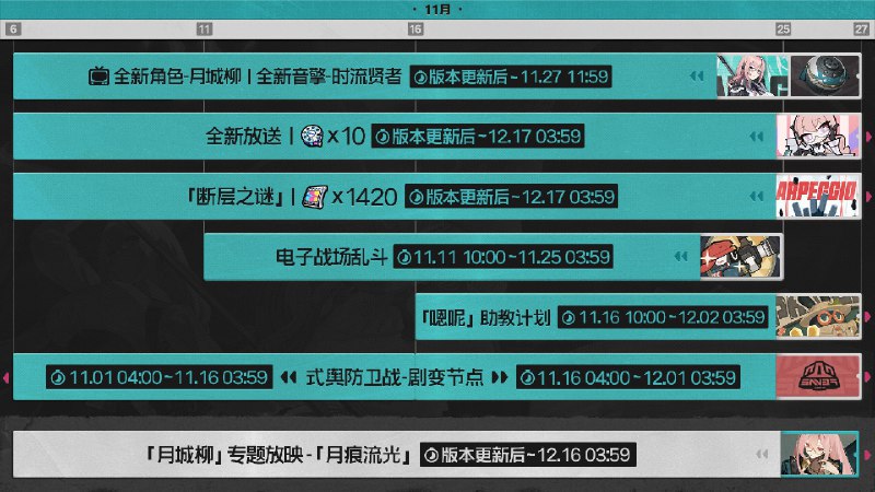 1.3上半家庭活动日历@ZZZ_Game #活动日历