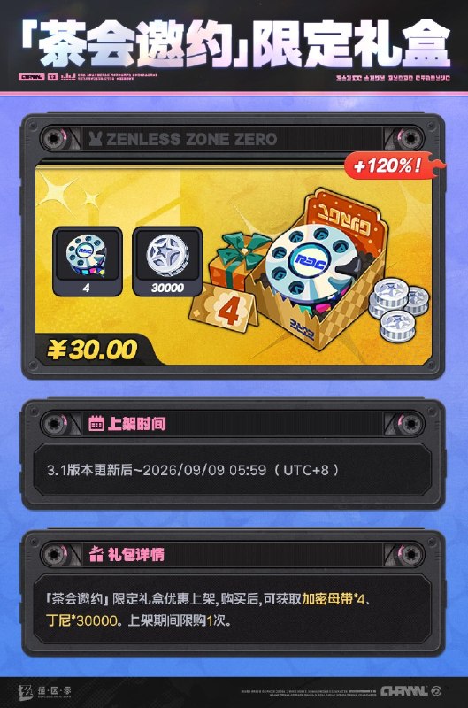 3.1版本「商城」上新说明亲爱的绳匠：3.1版本更新后，「商城」好物上新！一、「底片选购」首充双倍重置3.1版本更新后，商城「底片选购」内将重置首充双倍，届时所有菲林底片档位都会重置为首充双倍状态