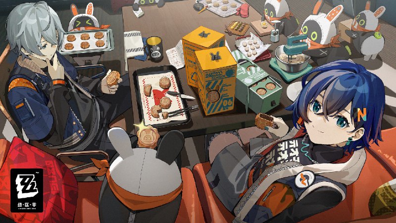 中秋喜乐 | 尝一口邦布手工制作的月饼吧~“美食、月亮、家人，都有了！兔子……唔，邦布应该可以算吧？”中秋时节，就把手里的委托先放一放，坐下来尝一口月饼，赏一眼圆月，共享这一刻的美好吧~source @ZZZNewsletter