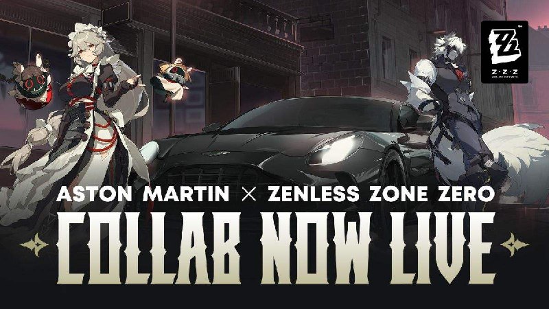 Aston Martin × Zenless Zone Zero Collaboration PV: Start Your Engine, Race Through New Eridu!